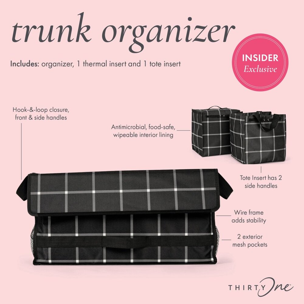 Thirty-One Trunk Organizer